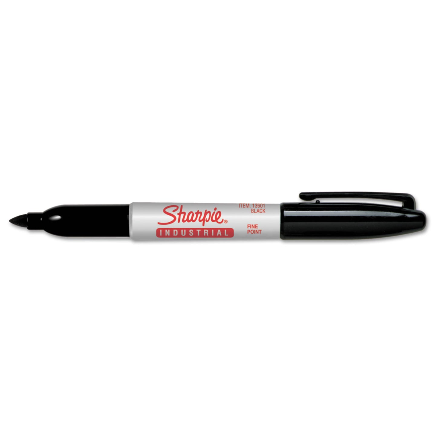 Sharpie Industrial Permanent Marker Value Pack, Fine Bullet Tip, Black (2003898)