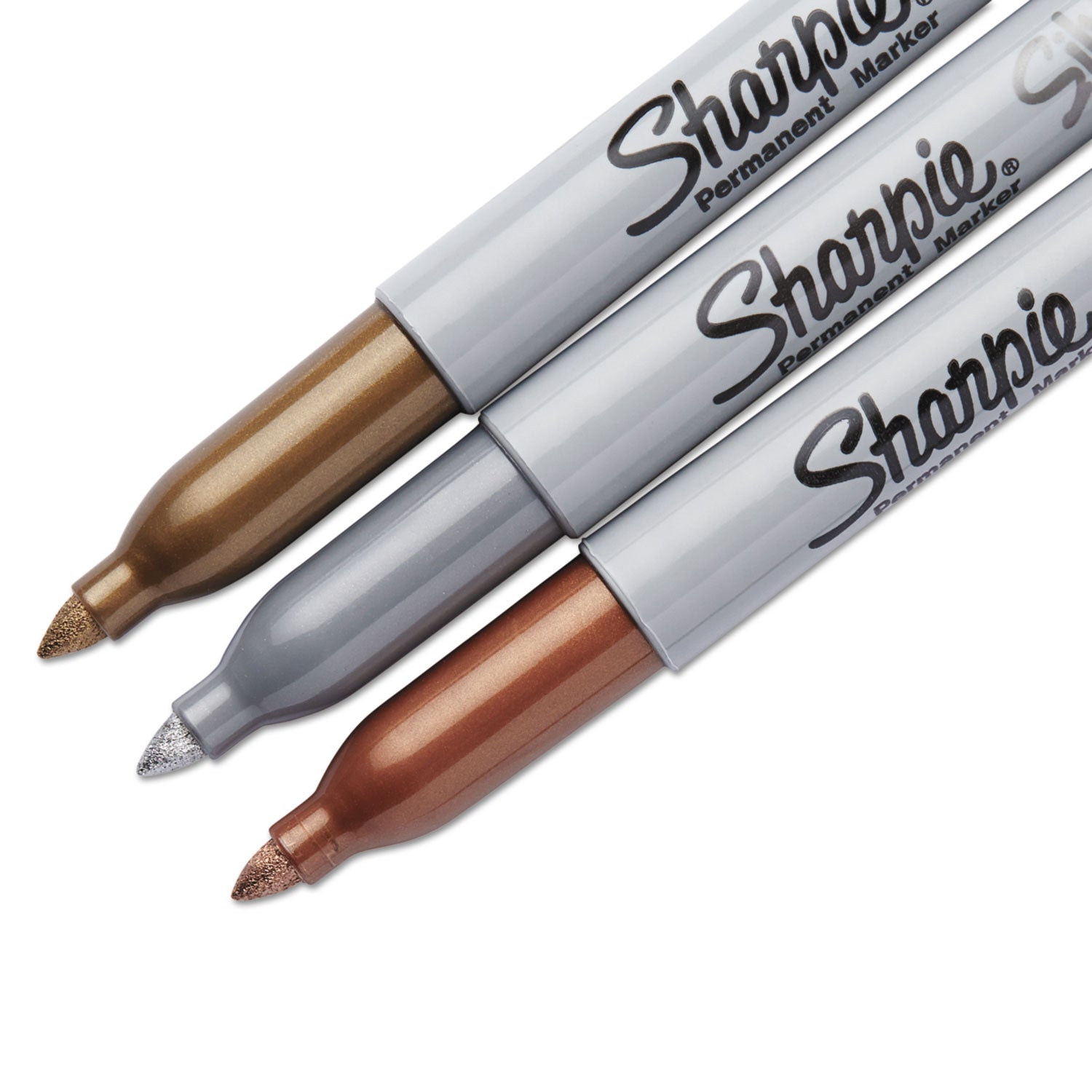 Sharpie Metallic Fine Point Permanent Marker Value Pack, Fine Bullet Tip, Assorted Colors, 36/Pack (2003900)