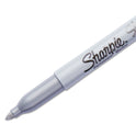 Sharpie Metallic Fine Point Permanent Marker Value Pack, Fine Bullet Tip, Metallic Silver, 36/Pack (2003899)
