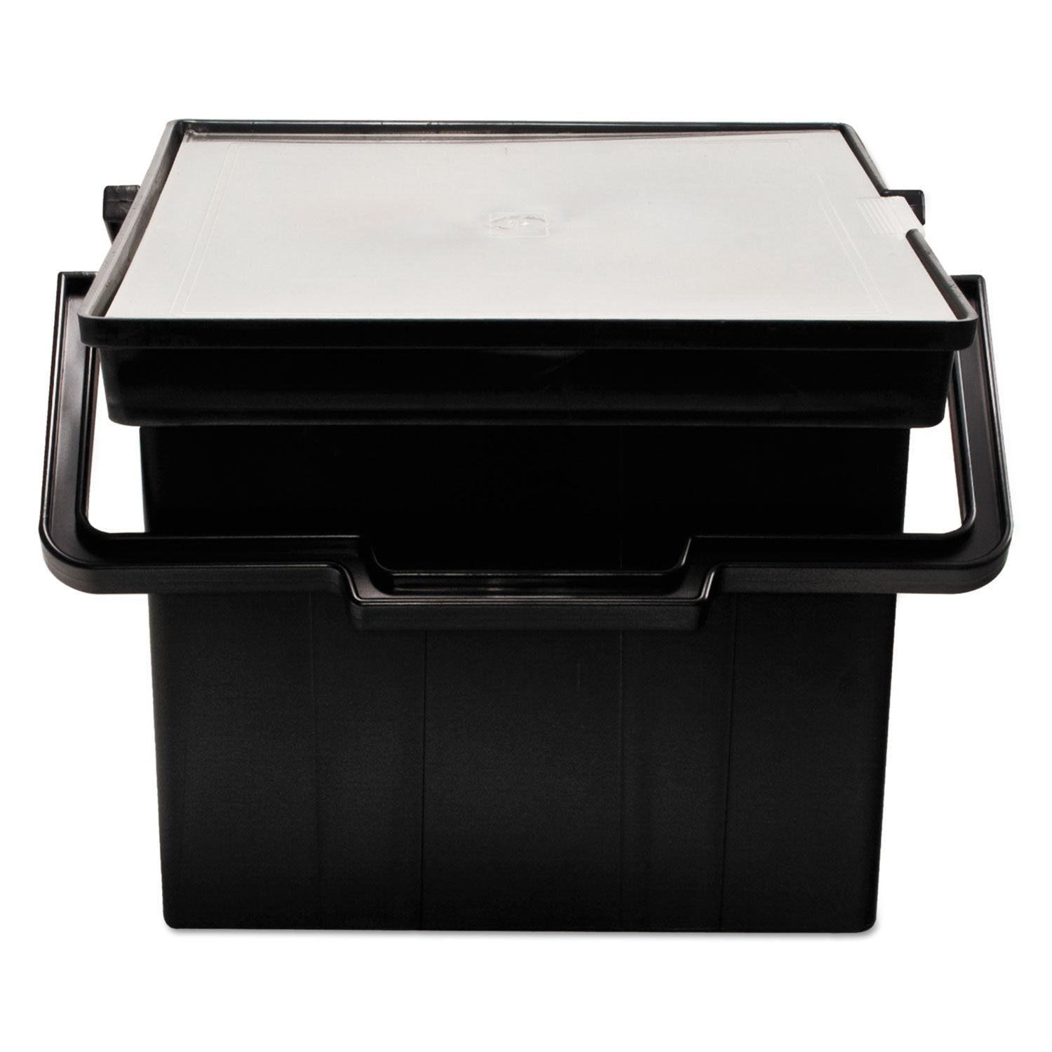 Advantus Companion Portable File, Letter/Legal Files, 17" x 14" x 11", Black (TLF2B)