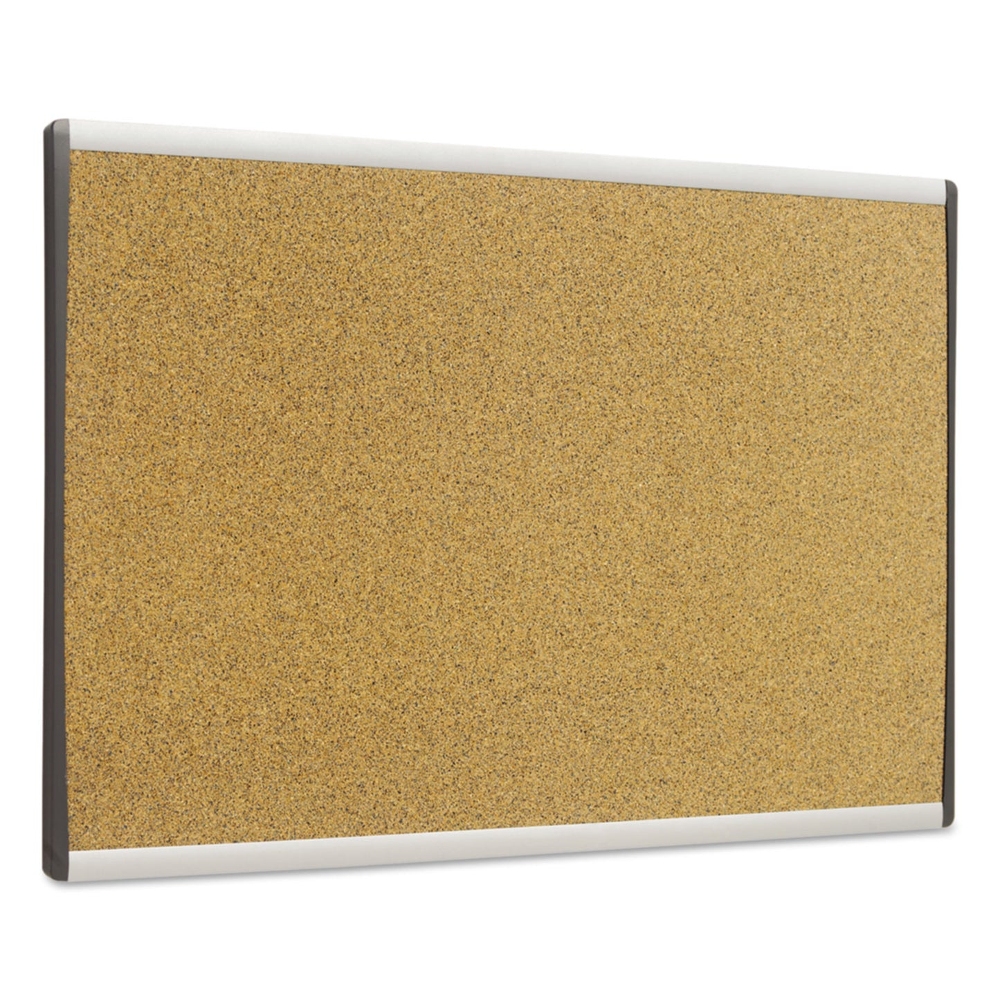 Quartet ARC Frame Cubicle Cork Board, 30 x 18, Tan Surface, Silver Aluminum Frame (ARCB3018)