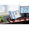 Durable SHERPA Desk Reference System, 10 Panels, 10 x 5.63 x 13.88, Assorted Borders (554200)
