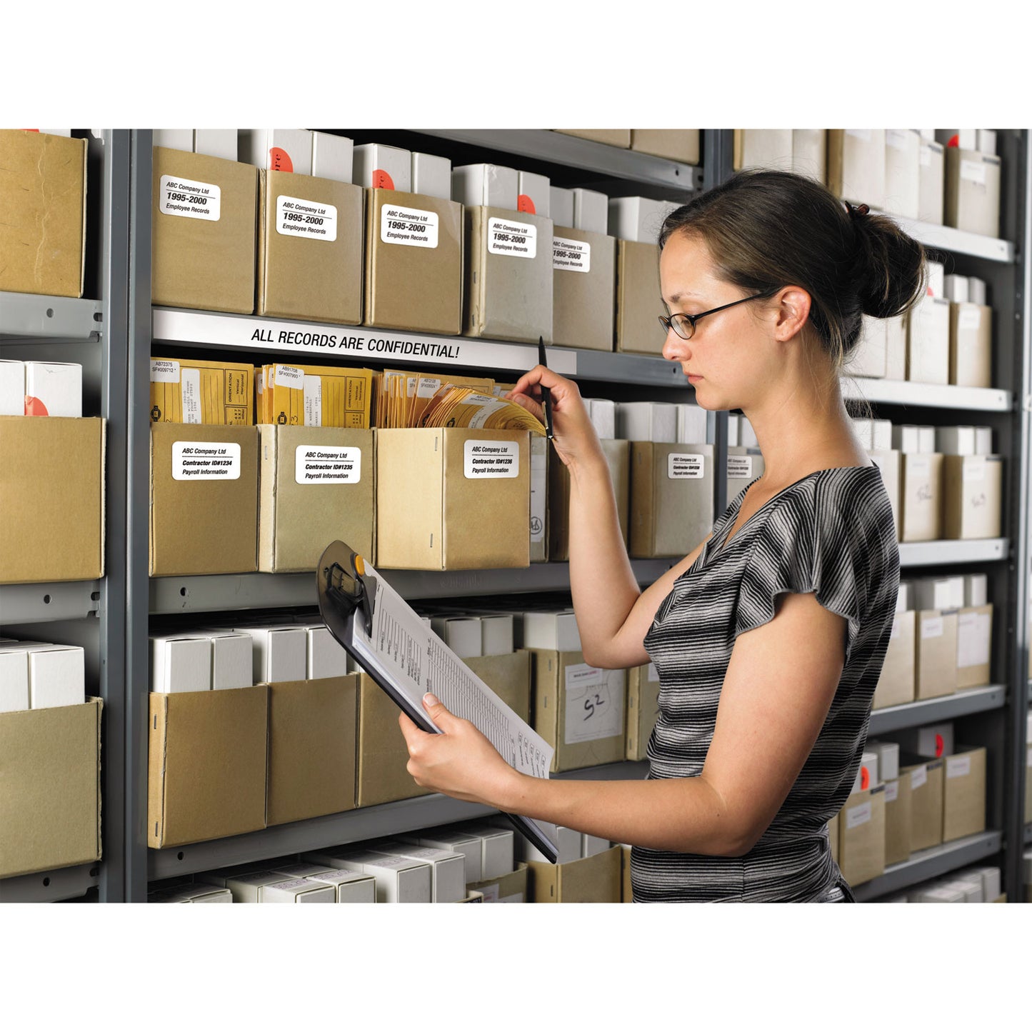 Brother QL-800 High-Speed Professional Label Printer, 93 Labels/min Print Speed, 5 x 8.75 x 6