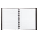 Blueline Duraflex Poly Notebook, 1-Subject, Medium/College Rule, Black Cover, (80) 11 x 8.5 Sheets (B4181)