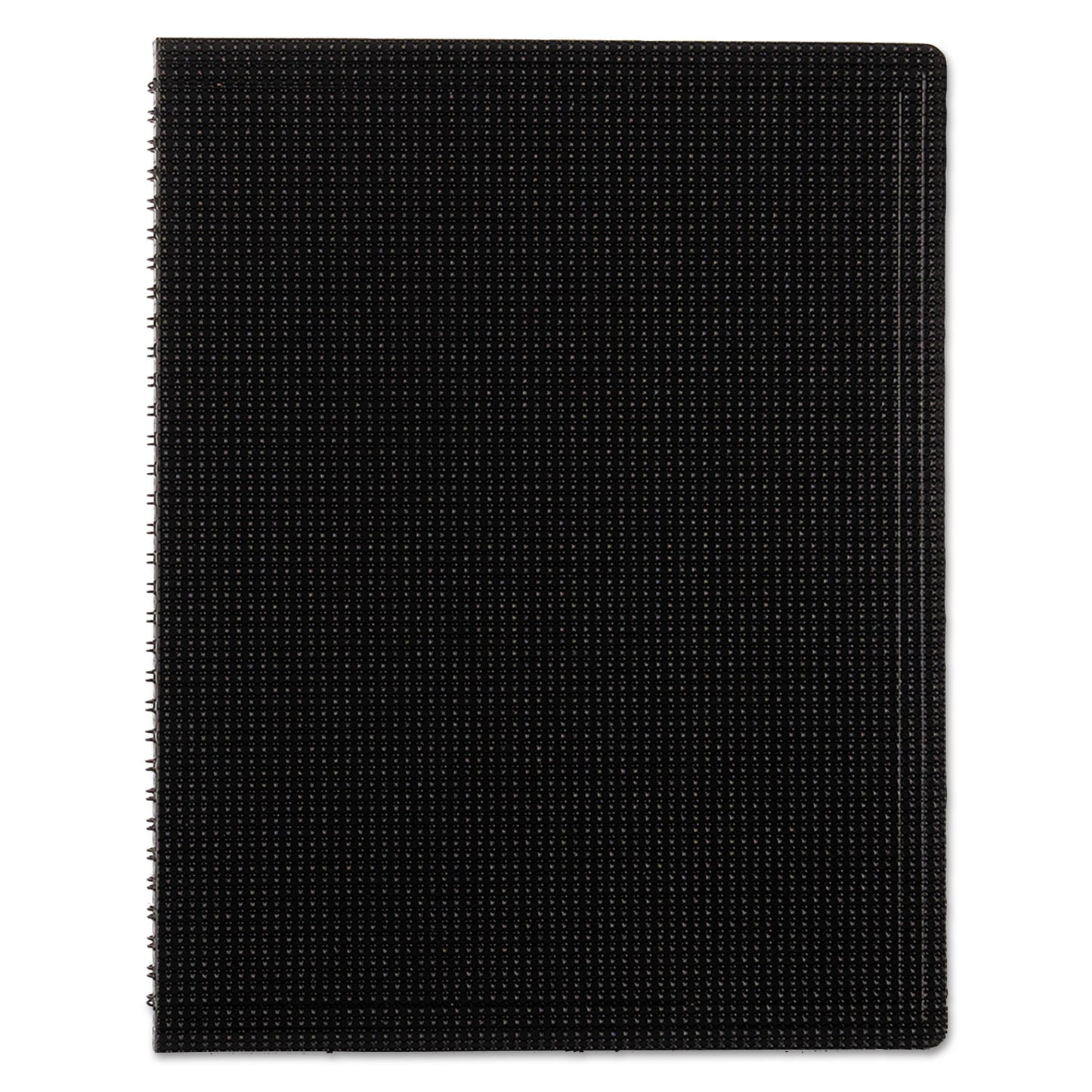 Blueline Duraflex Poly Notebook, 1-Subject, Medium/College Rule, Black Cover, (80) 11 x 8.5 Sheets (B4181)