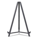 MasterVision Quantum Heavy Duty Display Easel, 35.62" to 61.22" High, Plastic, Black (FLX11404)