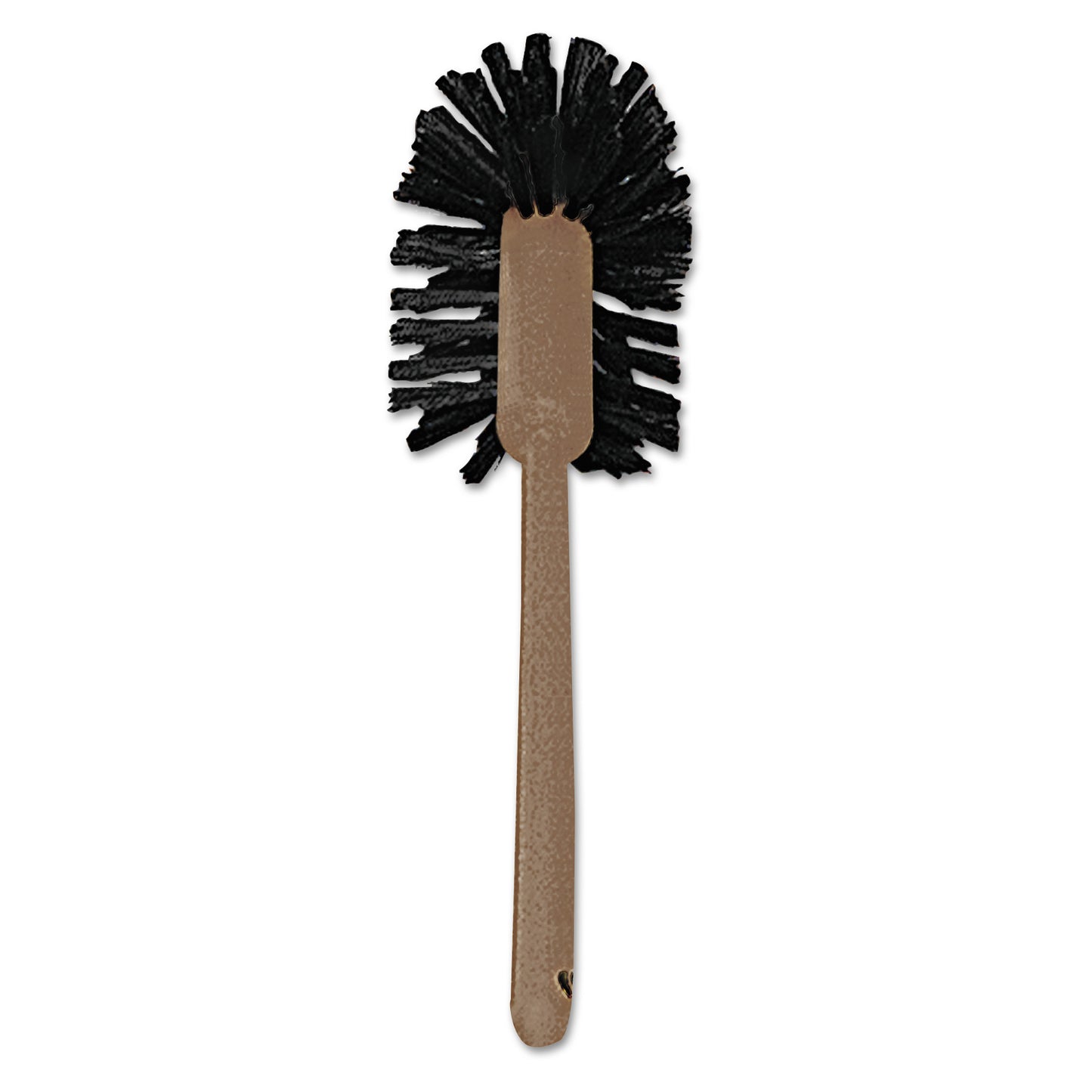 Rubbermaid Commercial Commercial-Grade Toilet Bowl Brush, 17" Handle, Brown (6320)