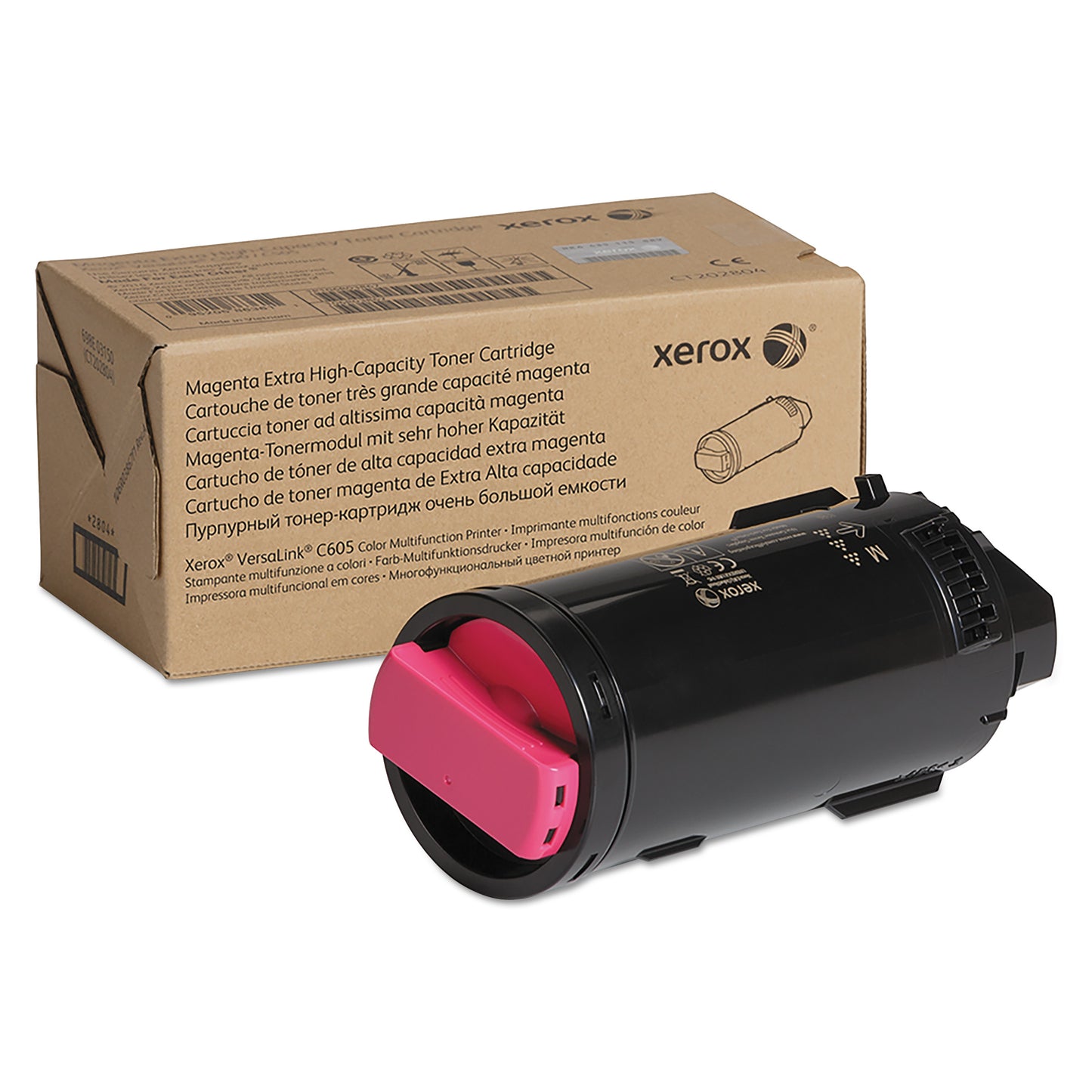 Xerox 106R04011 Extra High-Yield Toner, 16,800 Page-Yield, Magenta, TAA Compliant