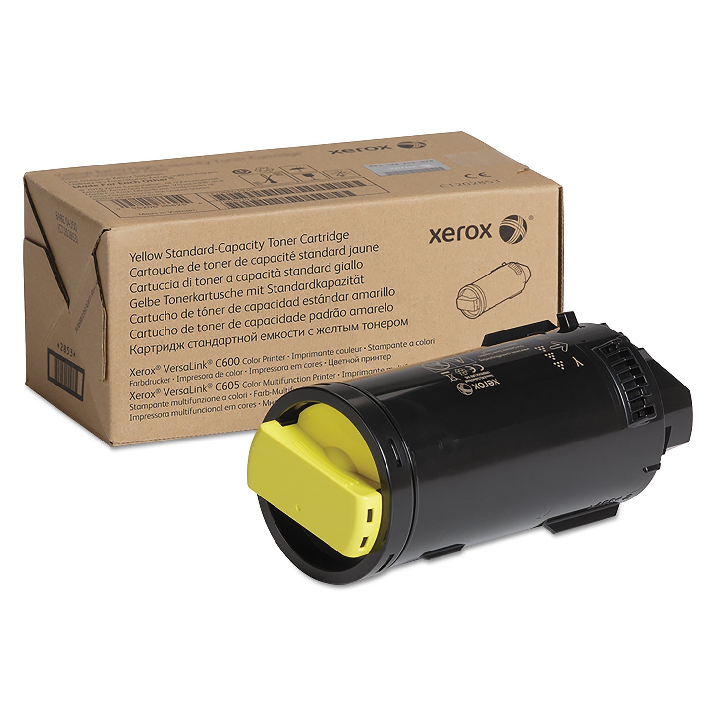 Xerox 106R03898 Toner, 6,000 Page-Yield, Yellow