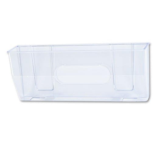 Deflecto Magnetic DocuPocket Wall File, Legal/Letter Size, 15" x 3" x 6.38", Clear (50101)