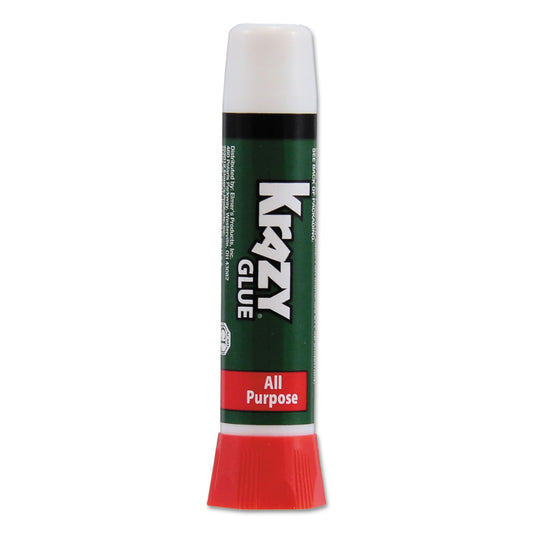 All Purpose Krazy Glue, 0.07 oz, Dries Clear, 2/Pack (KG517)