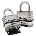 Master Lock ProSeries Stainless Steel Easy-to-Set Combination Lock, Stainless Steel, 2.18" Wide (1174D)