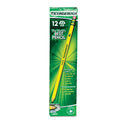 Ticonderoga Pre-Sharpened Pencil, HB (#2), Black Lead, Yellow Barrel, Dozen (13806)