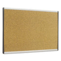 Quartet ARC Frame Cubicle Cork Board, 24 x 14, Tan Surface, Silver Aluminum Frame (ARCB2414)