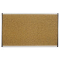 Quartet ARC Frame Cubicle Cork Board, 24 x 14, Tan Surface, Silver Aluminum Frame (ARCB2414)