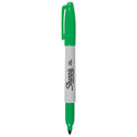 Sharpie Fine Bullet Tip Permanent Marker, Green, Dozen (30004)