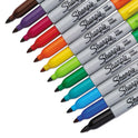 Sharpie Fine Tip Permanent Marker, Fine Bullet Tip, Assorted Colors, 12/Set (30072)