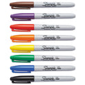 Sharpie Fine Tip Permanent Marker, Fine Bullet Tip, Assorted Colors, 8/Set (30078)