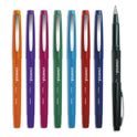 Universal Porous Point Pen, Stick, Medium 0.7 mm, Assorted Ink and Barrel Colors, 8/Pack (50504)