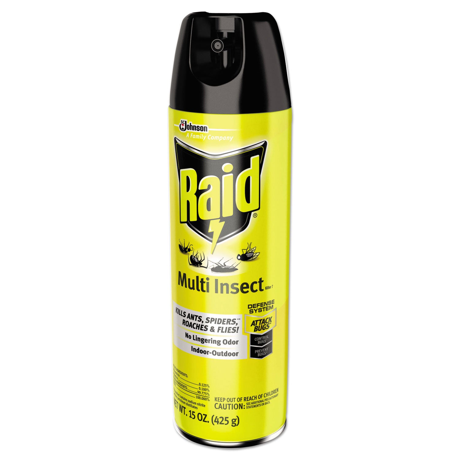 Raid Multi Insect Killer, 15 oz Aerosol Spray (300819EA)