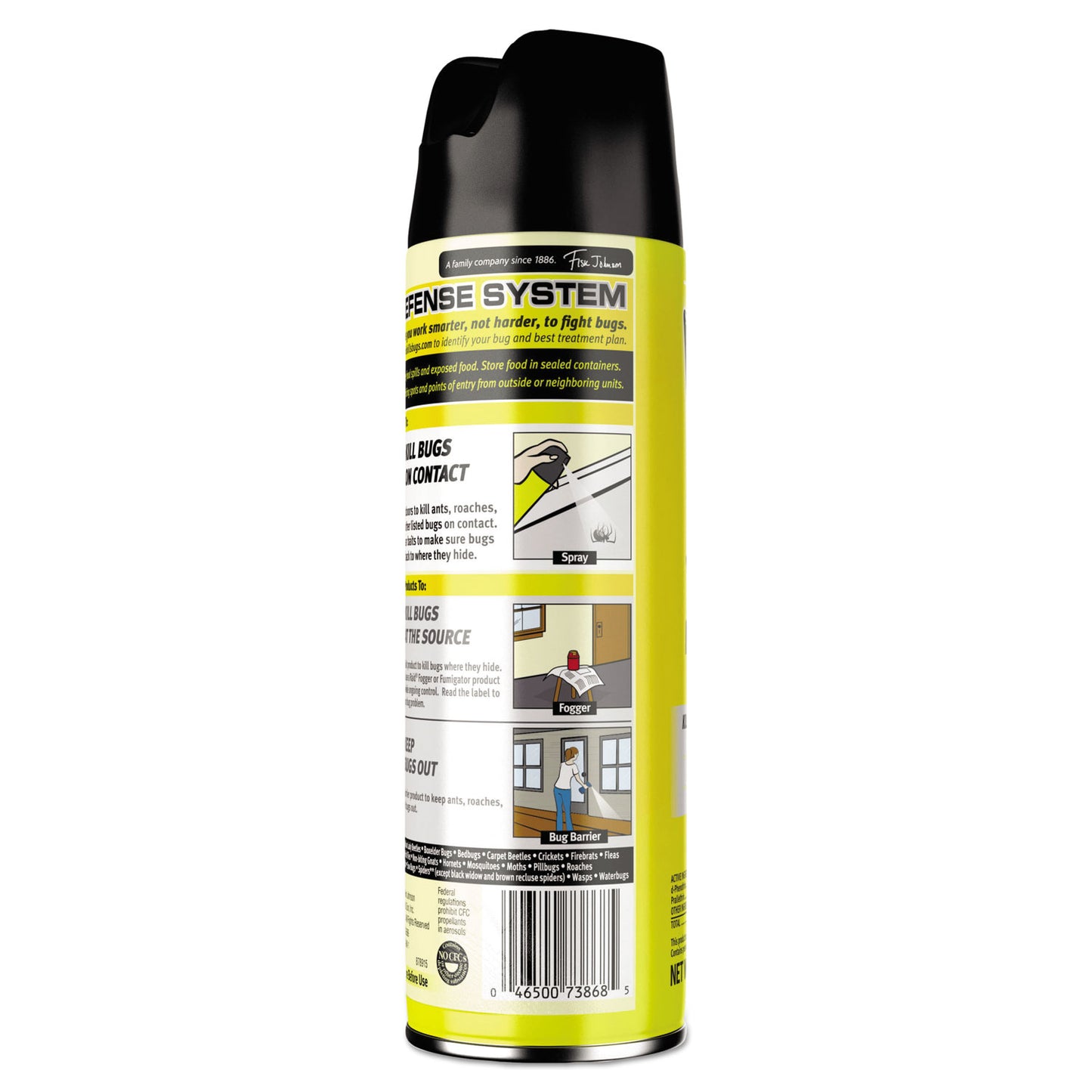 Raid Multi Insect Killer, 15 oz Aerosol Spray, 12/Carton (300819)