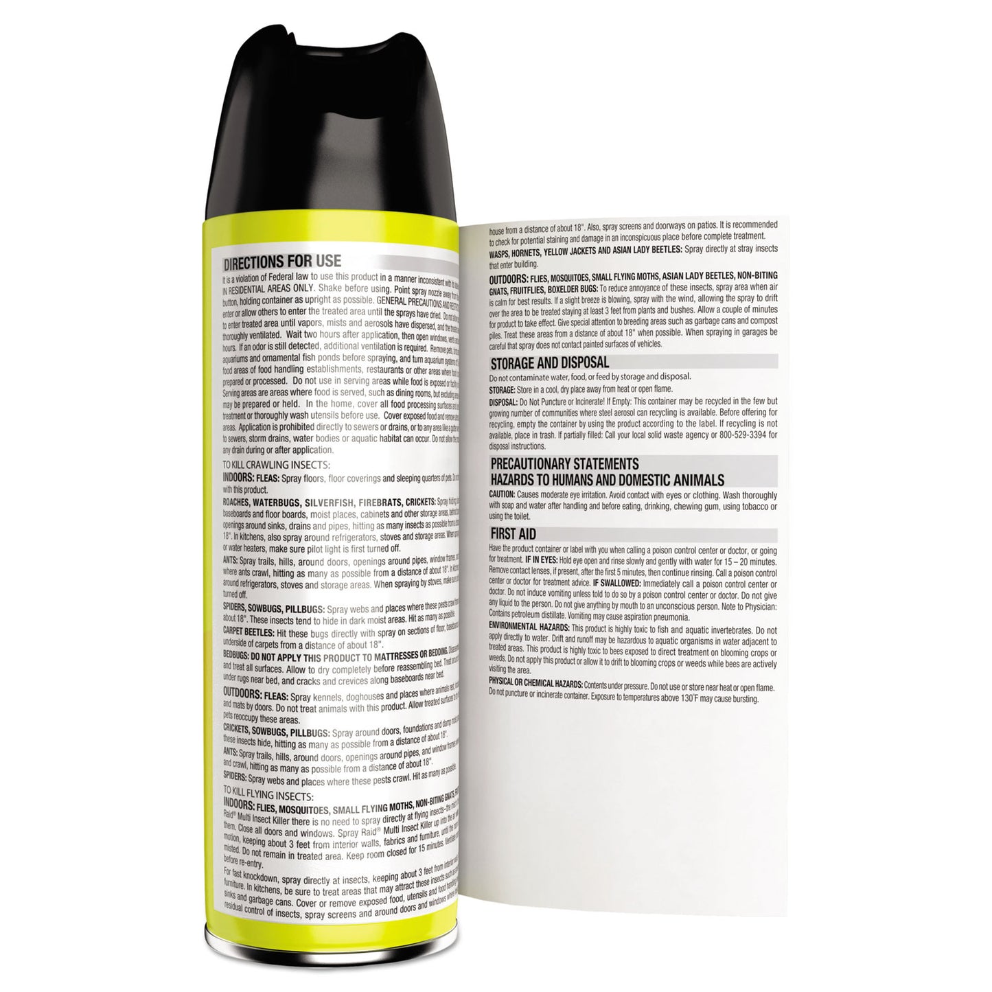 Raid Multi Insect Killer, 15 oz Aerosol Spray (300819EA)