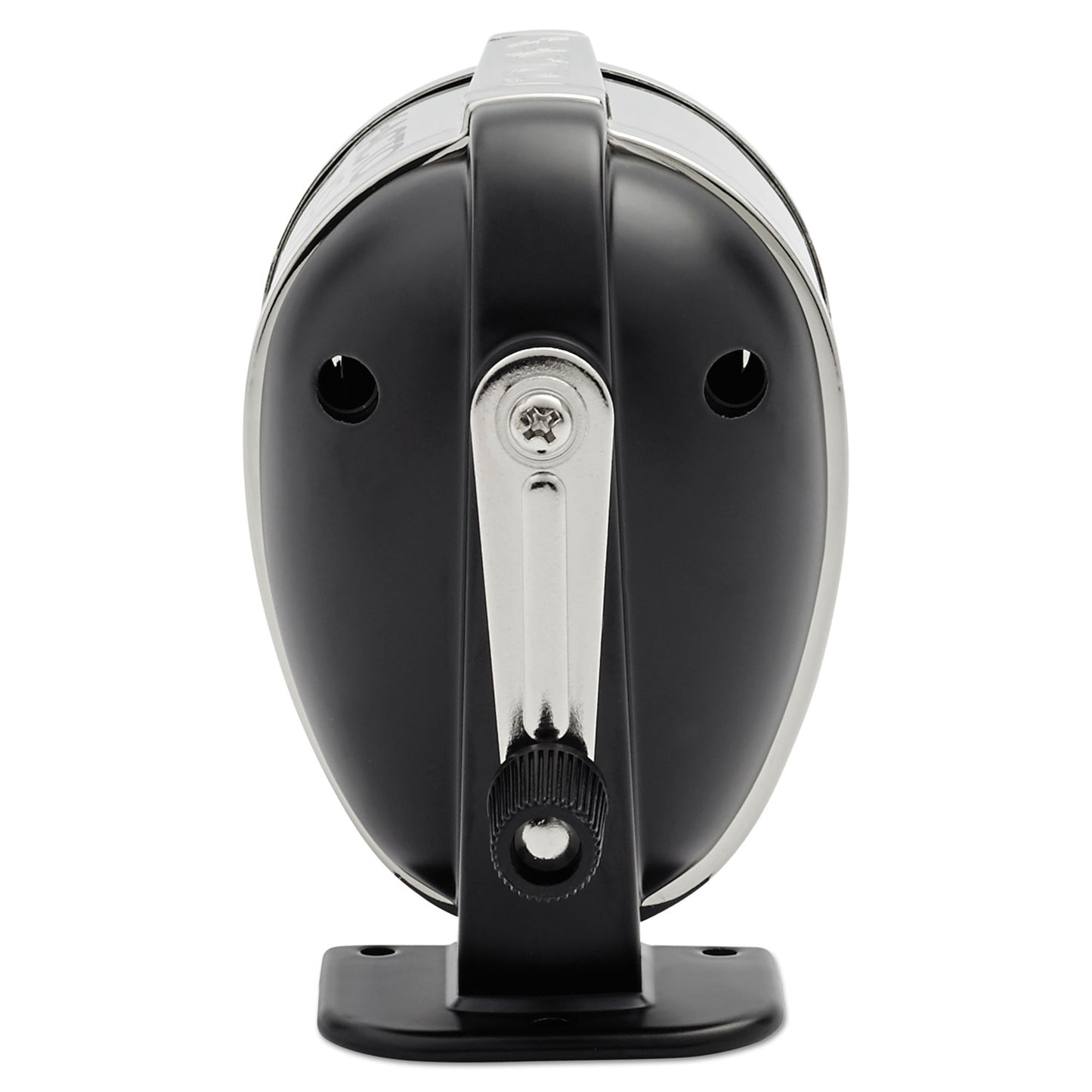 X-ACTO KS Manual Classroom Pencil Sharpener, Table/Wall-Mount Design, Manually-Powered, 2.75 x 4.75 x 4.25, Black/Nickel (1031LMR)