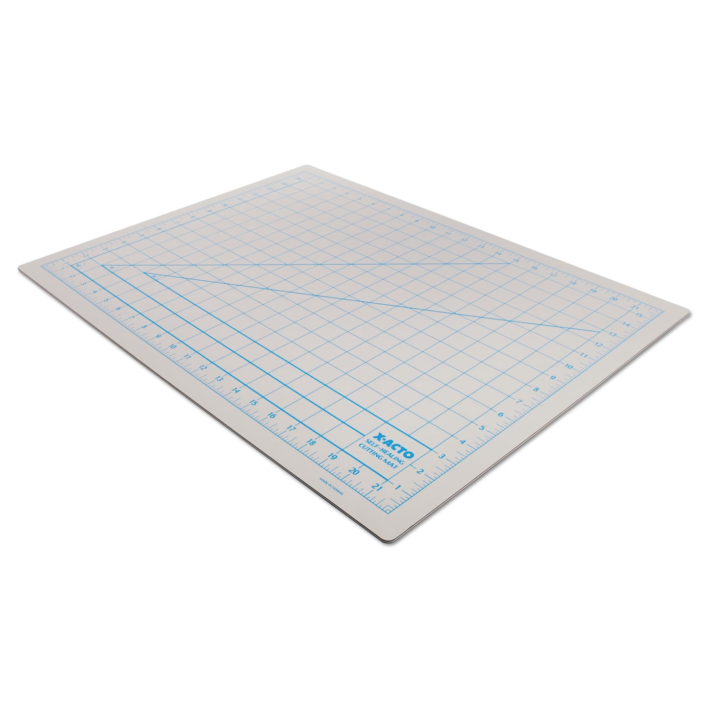 X-ACTO Self-Healing Cutting Mat, Nonslip Bottom, 1" Grid, 18 x 24, Gray (X7762)