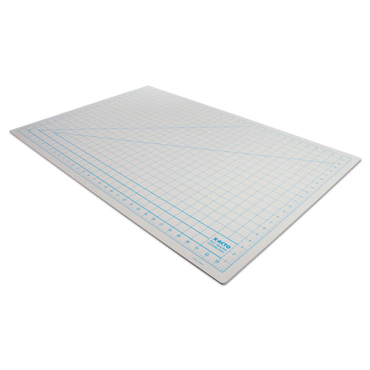 X-ACTO Self-Healing Cutting Mat, Nonslip Bottom, 1" Grid, 24 x 36, Gray (X7763)