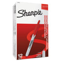 Sharpie Retractable Permanent Marker, Fine Bullet Tip, Red (32702)