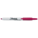 Sharpie Retractable Permanent Marker, Fine Bullet Tip, Assorted Colors, 8/Set (32730PP)