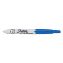 Sharpie Retractable Permanent Marker, Extra-Fine Needle Tip, Blue (1735792)