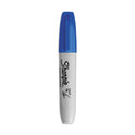 Sharpie Chisel Tip Permanent Marker, Medium Chisel Tip, Blue, Dozen (38203)