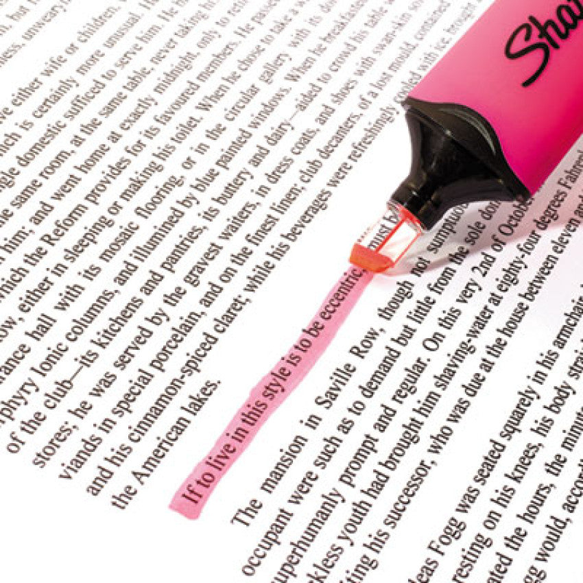 Sharpie Clearview Tank-Style Highlighter, Assorted Ink Colors, Chisel Tip, Assorted Barrel Colors, 8/Set (1971843)