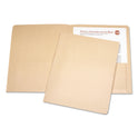 AbilityOne 7510005842492, SKILCRAFT Double Pocket Portfolio, 0.38" Capacity, 11 x 8.5, Tan, 25/Box