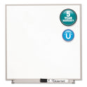 Quartet Matrix Magnetic Boards, 23 x 23, White Surface, Silver Aluminum Frame (M2323)