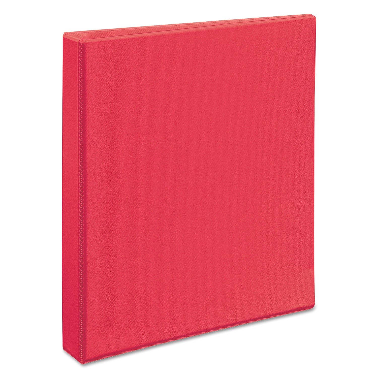 Avery Durable View Binder with DuraHinge and Slant Rings, 3 Rings, 1" Capacity, 11 x 8.5, Coral (17293)