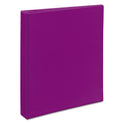 Avery Durable View Binder with DuraHinge and Slant Rings, 3 Rings, 1" Capacity, 11 x 8.5, Purple (17294)