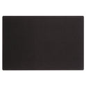 Quartet Oval Office Fabric Board, 48 x 36, Black Surface (7684BK)