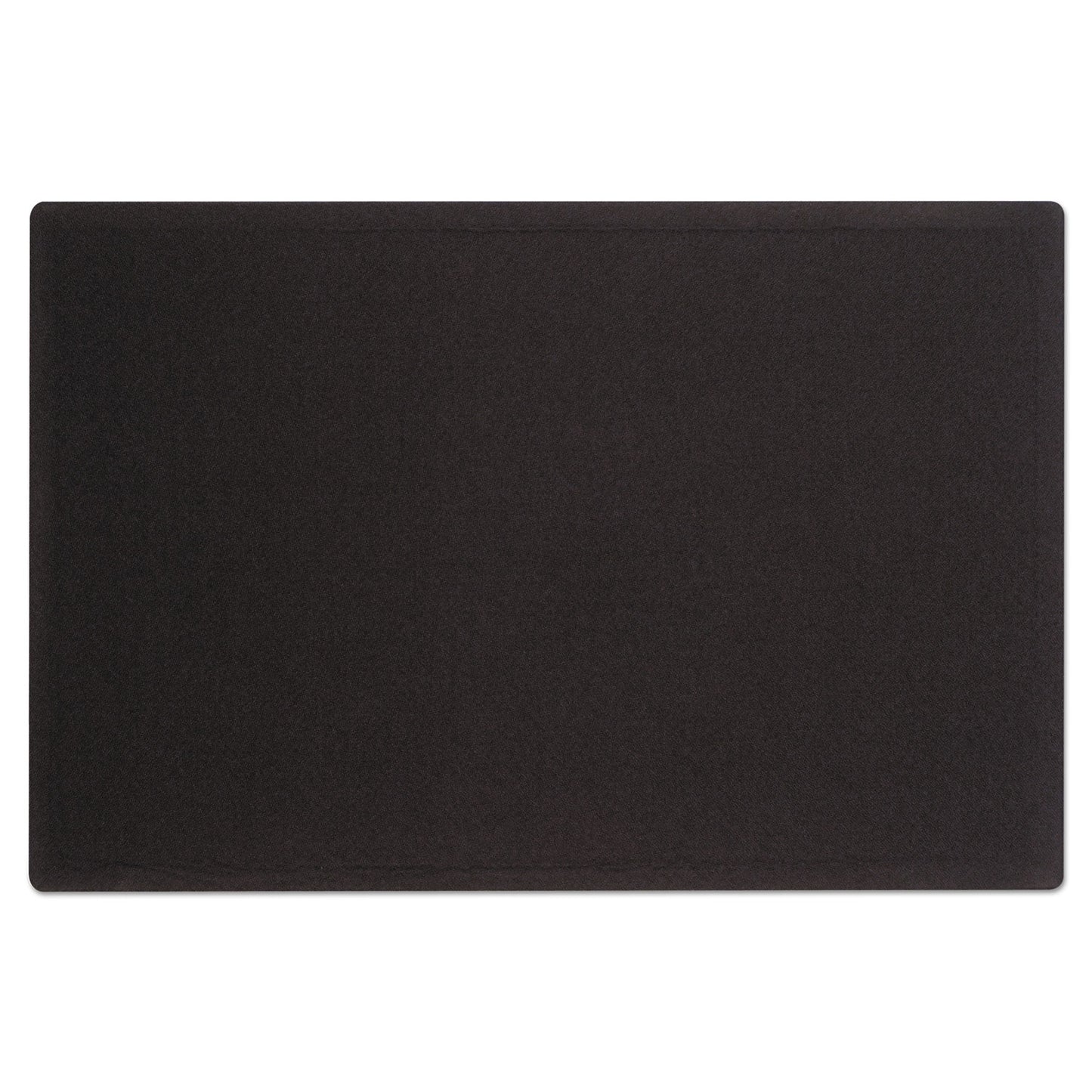 Quartet Oval Office Fabric Board, 48 x 36, Black Surface (7684BK)