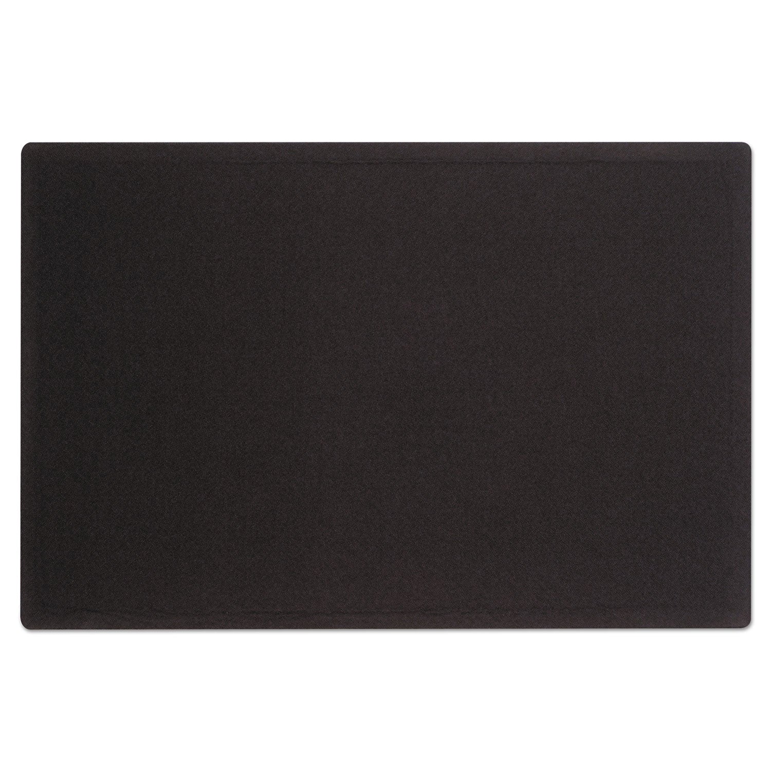 Quartet Oval Office Fabric Board, 48 x 36, Black Surface (7684BK)