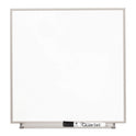 Quartet Matrix Magnetic Boards, 16 x 16, White Surface, Silver Aluminum Frame (M1616)