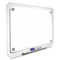 Quartet iQ Total Erase Translucent-Edge Board, 11 x 7, White Surface, Clear Plastic Frame (TM1107)