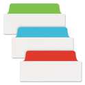 Avery Ultra Tabs Repositionable Tabs, Wide and Slim: 3" x 1.5", 1/3-Cut, Assorted Colors, 24/Pack (74775)