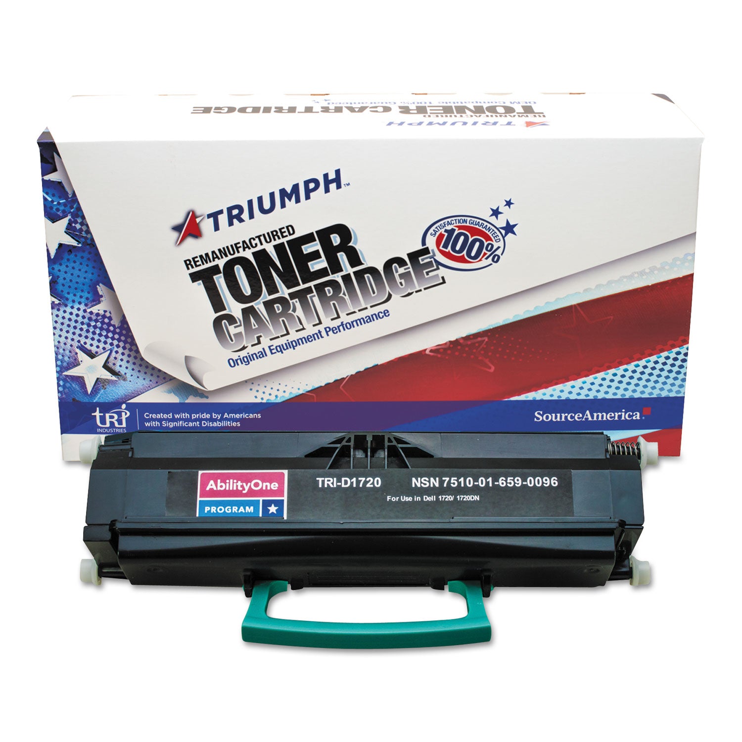 AbilityOne 7510016590096 Remanufactured 310-8706 High-Yield Toner, 6,000 Page-Yield, Black