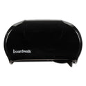 Boardwalk Standard Twin Toilet Tissue Dispenser, 13 x 6.75 x 8.75, Black (1502)