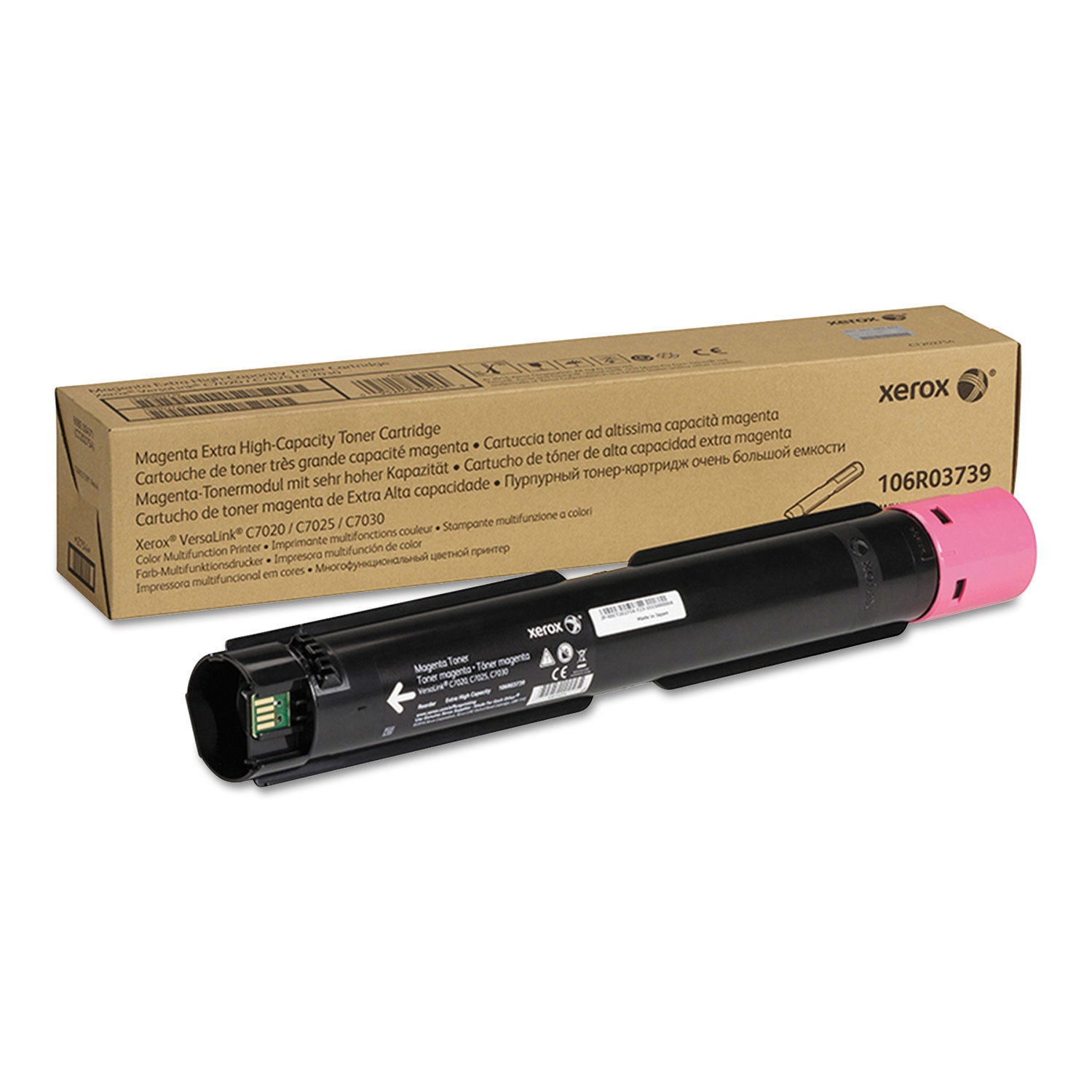 Xerox 106R03739 Extra High-Yield Toner, 16,500 Page-Yield, Magenta