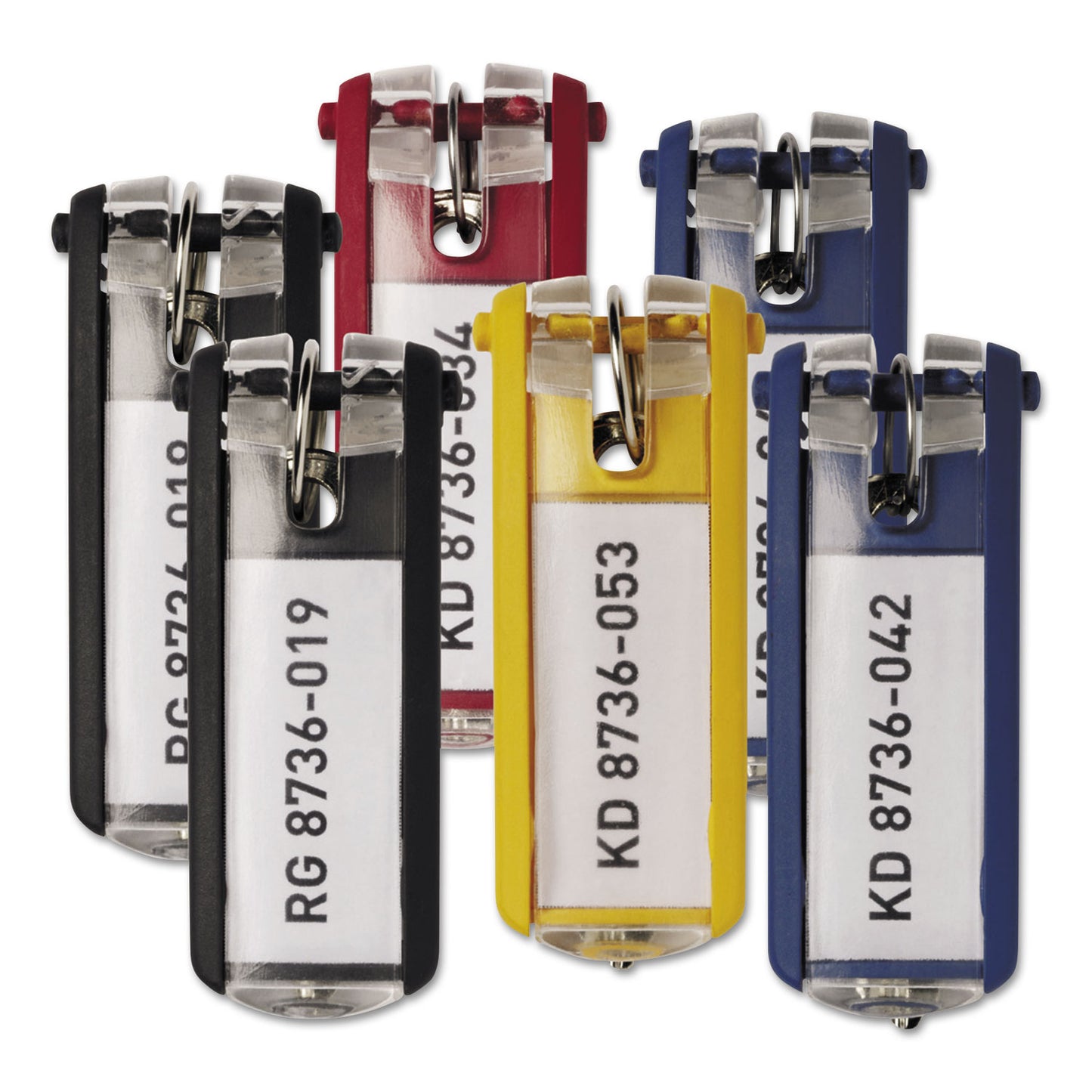 Durable Locking Key Cabinet, 36-Key, Brushed Aluminum, Silver, 11.75 x 4.63 x 11 (196623)