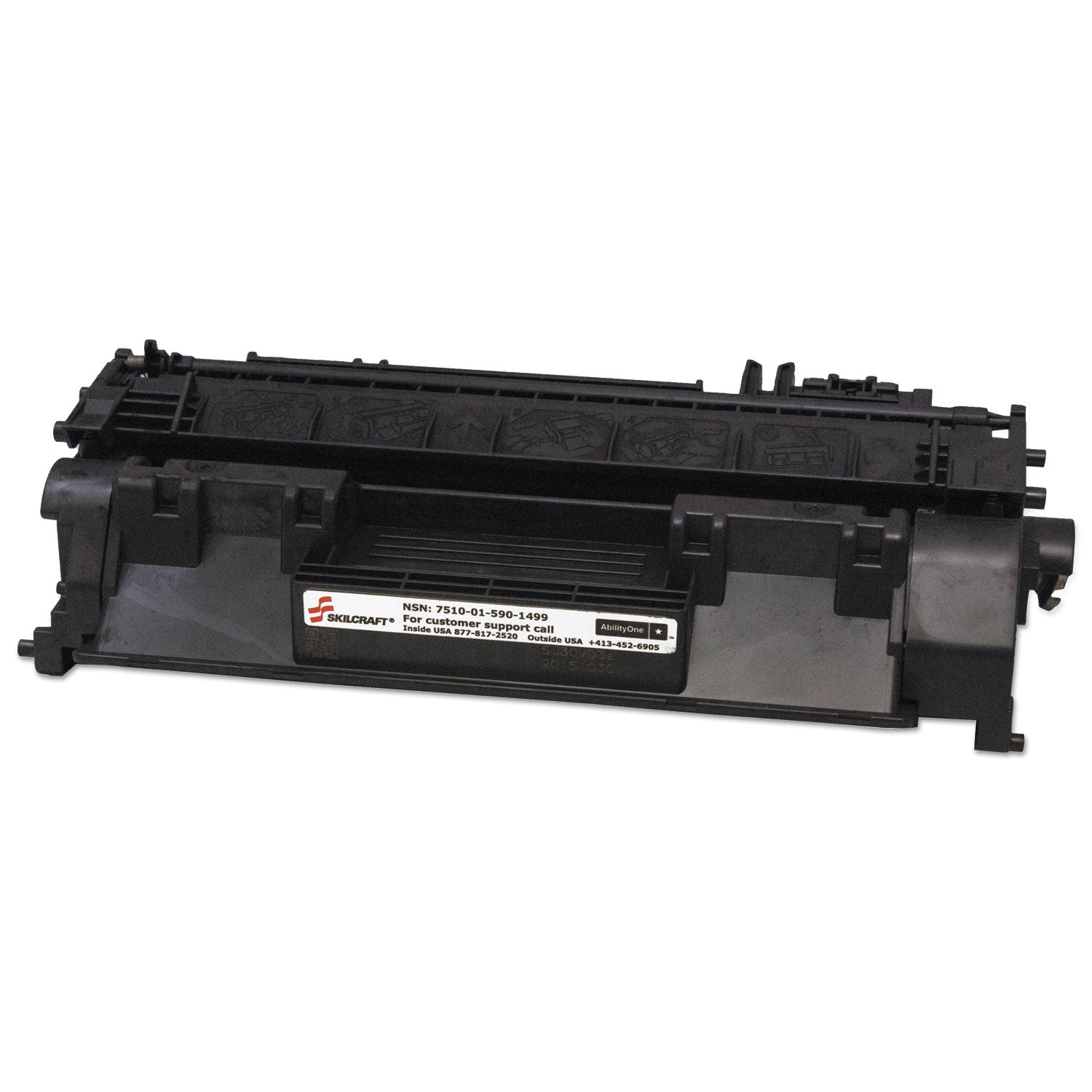 AbilityOne 7510016604959 Remanufactured CE400A (507A) Toner, 5,500 Page-Yield, Black