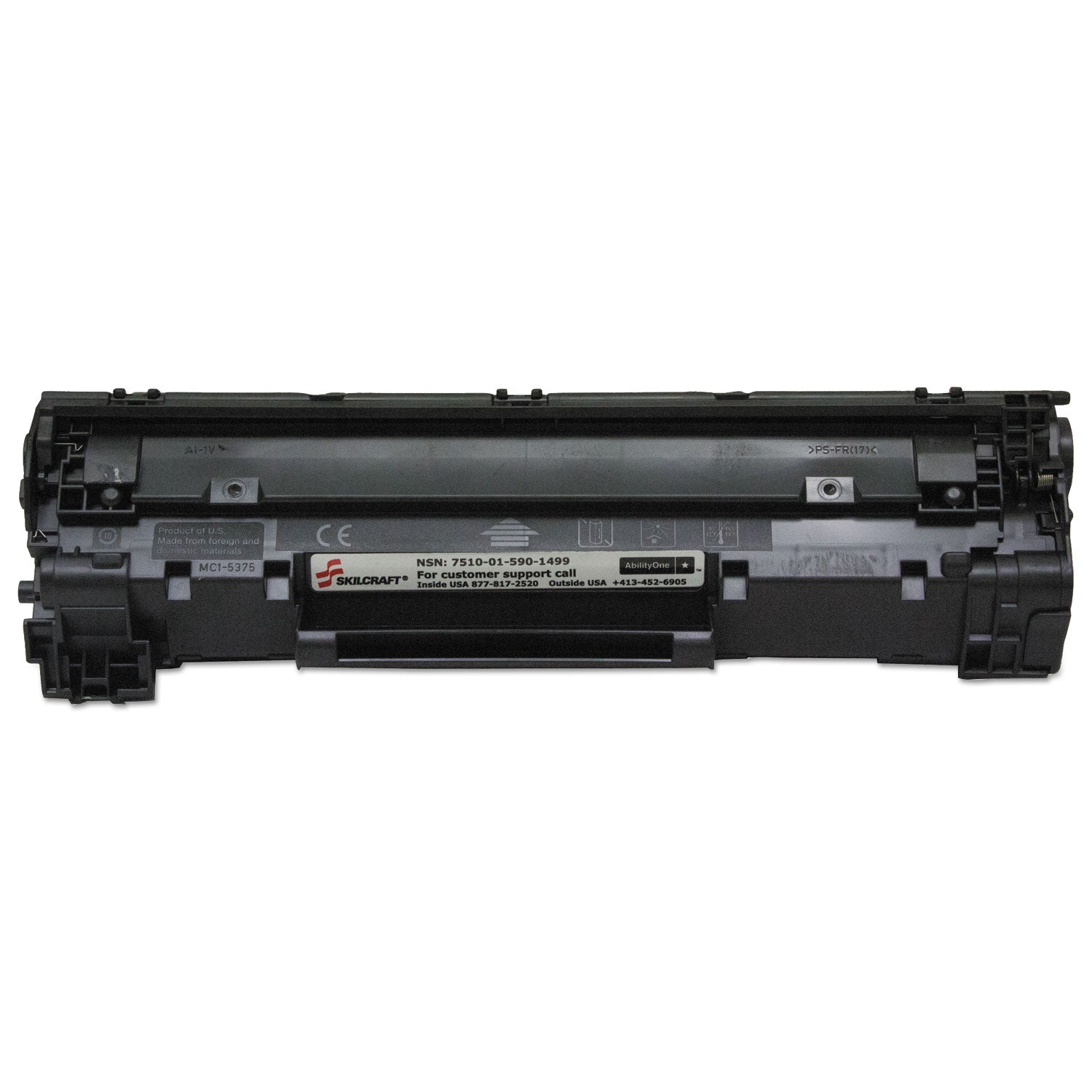 AbilityOne 7510016603732 Remanufactured CF280X (80X) High-Yield Toner, 6,900 Page-Yield, Black